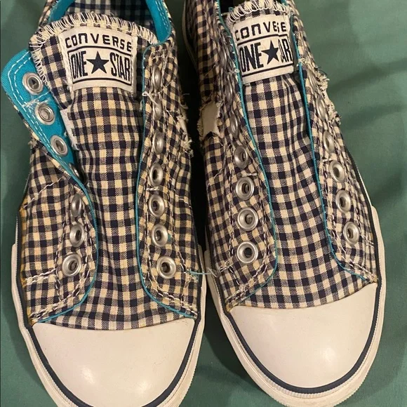Converse One Star Gingham slip-on - Picture 5 of 10